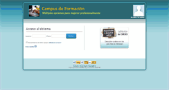 Desktop Screenshot of campusdeformacion.com